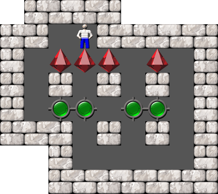 Sokoban Kevin 14 level 50